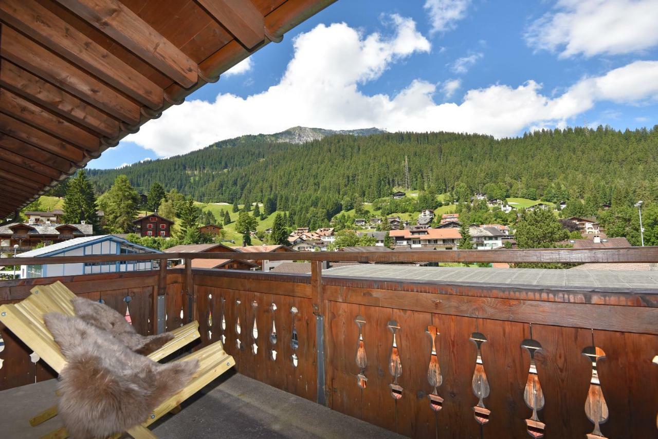 Monami Apartments Klosters, Bim Sportplatz ภายนอก รูปภาพ