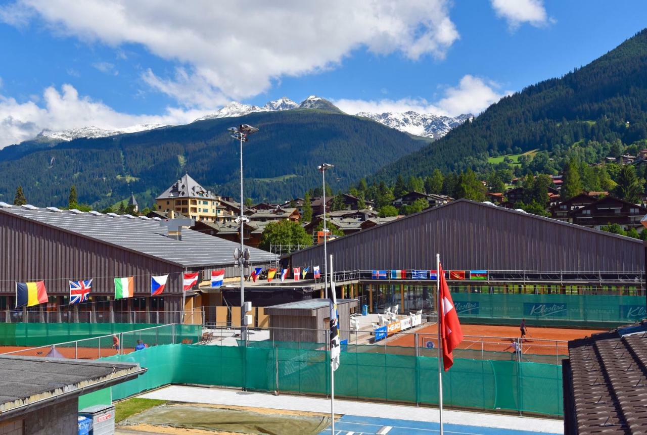 Monami Apartments Klosters, Bim Sportplatz ภายนอก รูปภาพ
